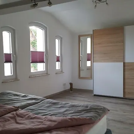 Ferienwohnung Burgblick An der Schmucke Exterior foto